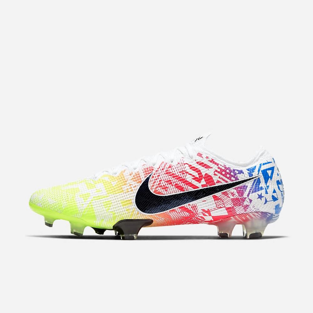 Crampon De Foot Nike Mercurial Vapor 13 Elite Neymar Jr. FG Blanche 0914-287 White/Racer Blue/Volt/Black Femme | MDA-82429126